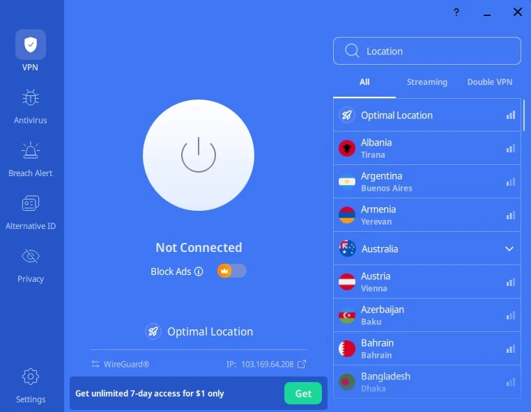 VeePN - Secure VPN — Screenshot 1